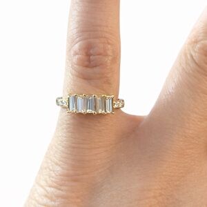 Elegant Gold and Silver‎ Women's Ring